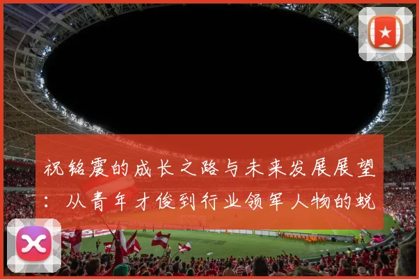 祝铭震的成长之路与未来发展展望：从青年才俊到行业领军人物的蜕变
